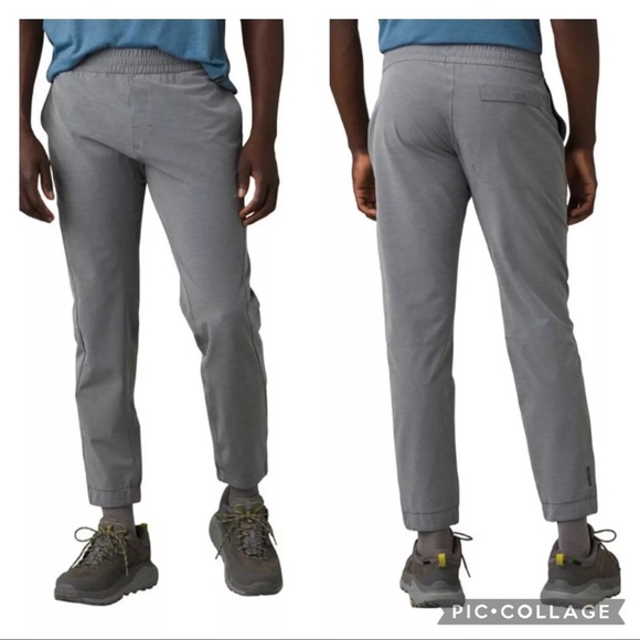 prAna Men's West Edge Yoga Joggers Medium Grey - Picture 1 of 7